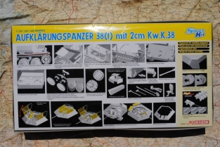 Dragon 6294 AUFKLÄRUNGSPANZER 38(t) mit 2cm Kw.K.38